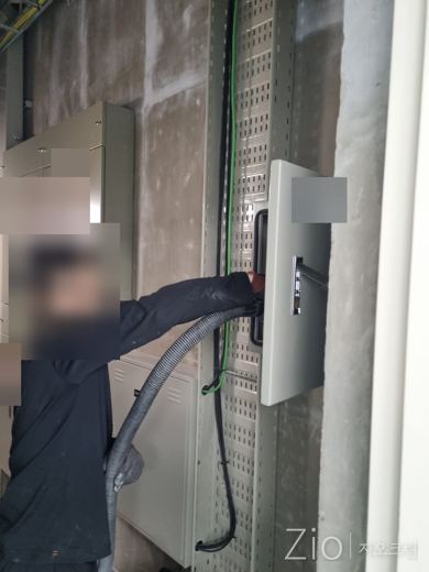 전기실 분전반 청소