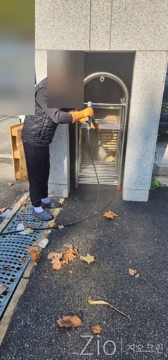 외부 시설물 고압 세척